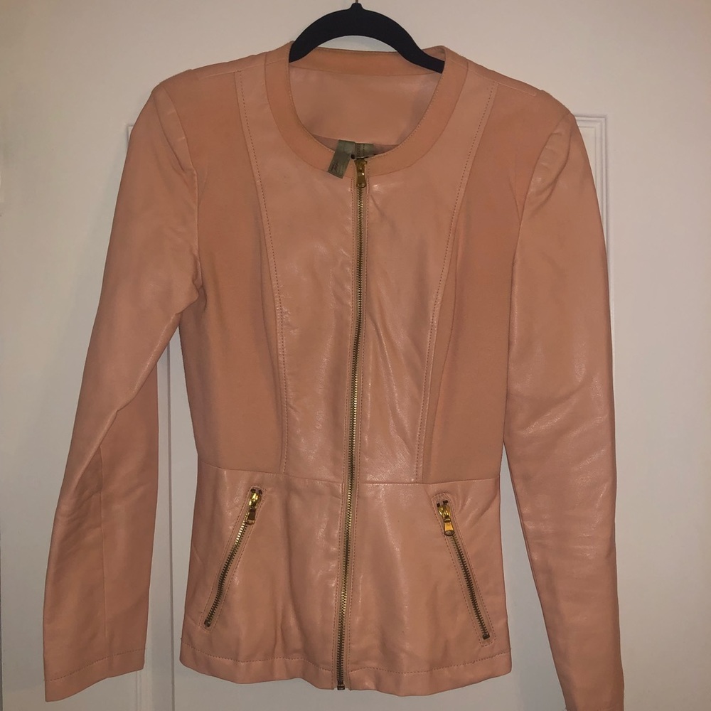 Peachy-pink Forever 21 jacket